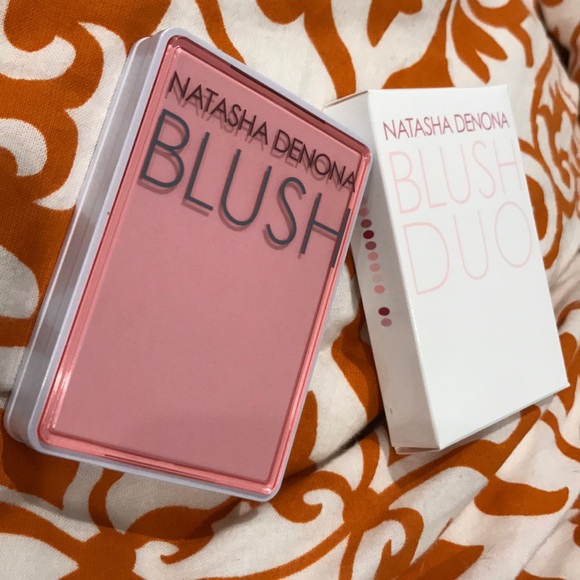 Natasha Denona Blush Duo #8 toutou/peach - Picture 1 of 5
